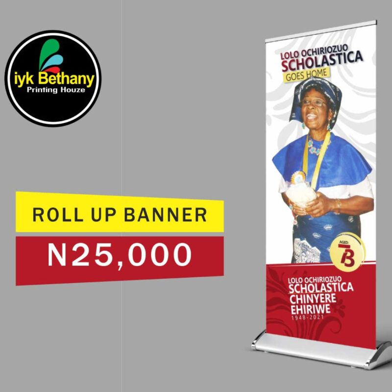 Roll up banners